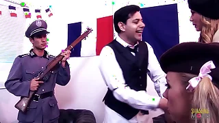 A perfectly done double penetration of an anal sex loving milf and will not hear of pernicious mature friends